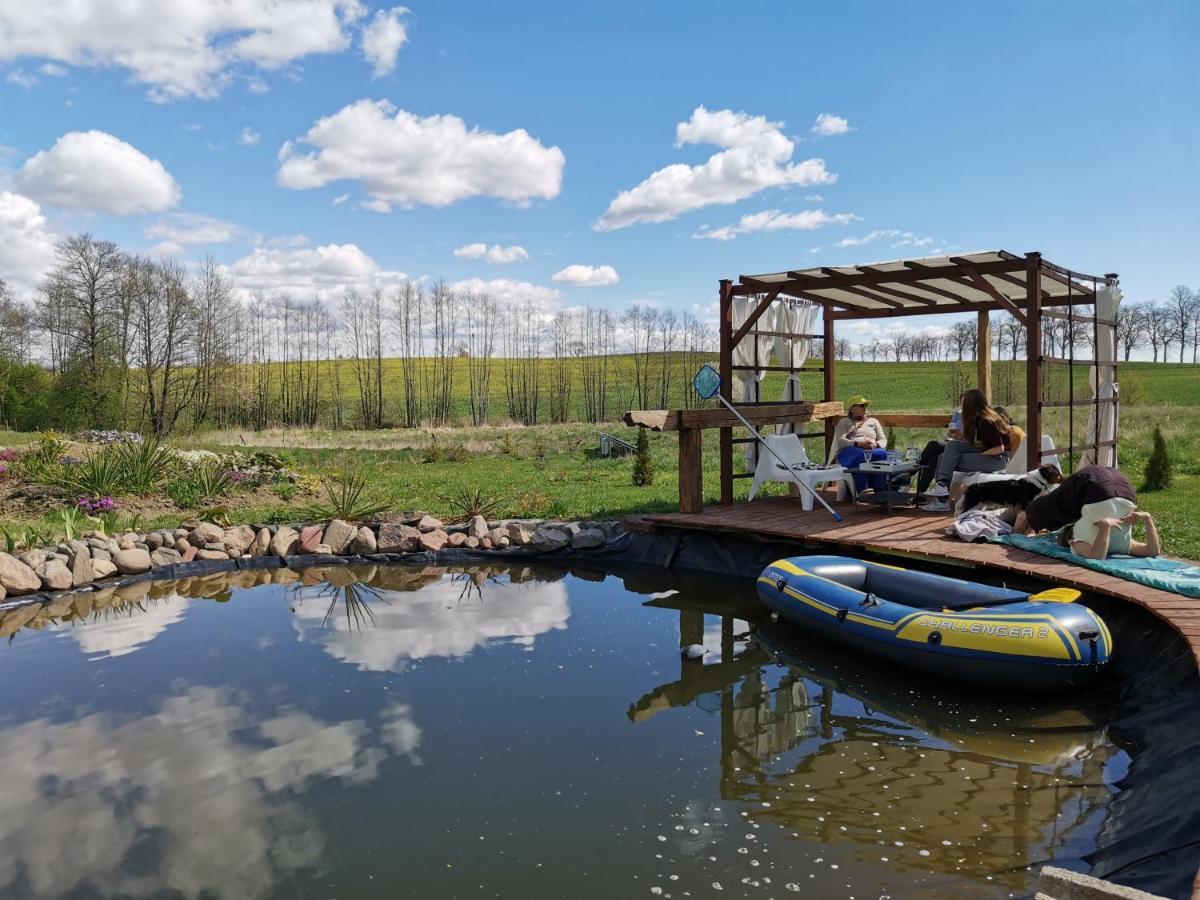 Villa Poza Zgielkiem à Węgorzewo Extérieur photo