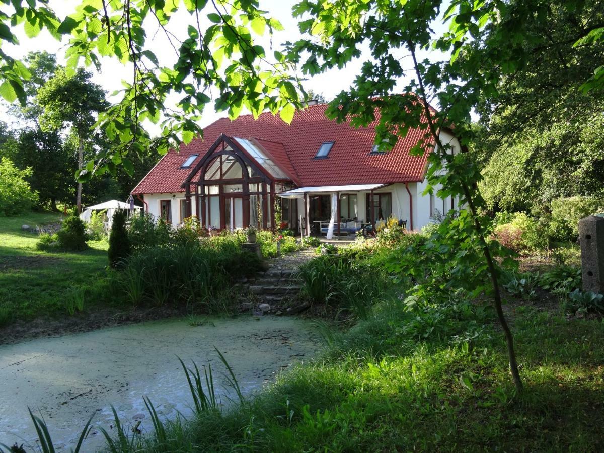 Villa Poza Zgielkiem à Węgorzewo Extérieur photo